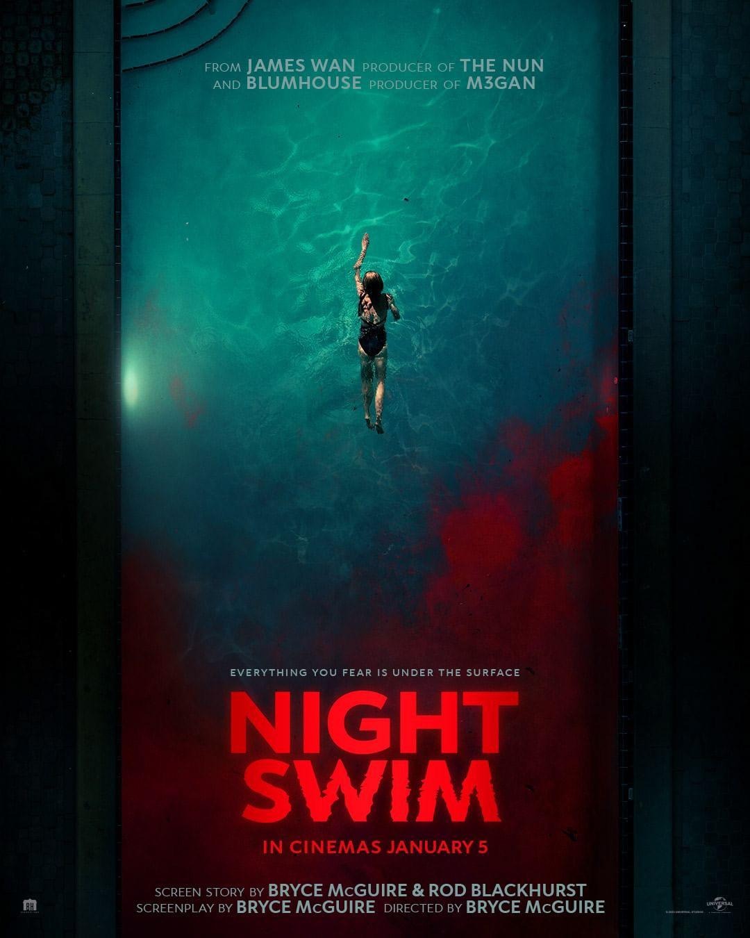 Night Swim 2024 English Movie Download In HD Movierulz